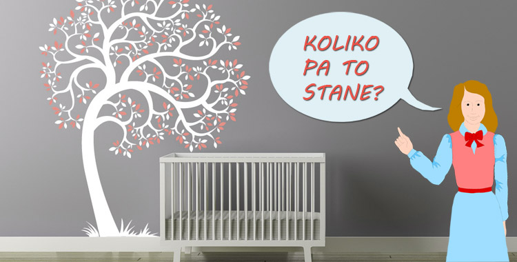 Kakšne so cene dekorativnih nalepk?